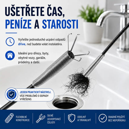 🔥Last Day 50% OFF -🚿Professional Drain Clog Remover Tool – A Must-Have For Every Home
