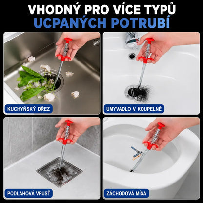 🔥Last Day 50% OFF -🚿Professional Drain Clog Remover Tool – A Must-Have For Every Home