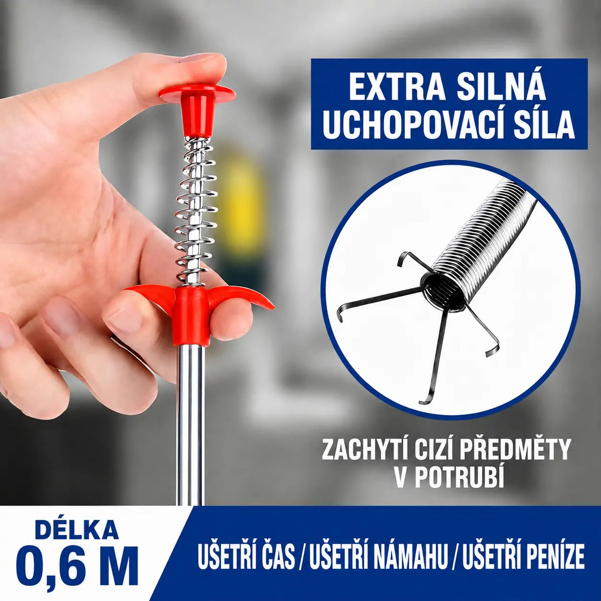 🔥Last Day 50% OFF -🚿Professional Drain Clog Remover Tool – A Must-Have For Every Home