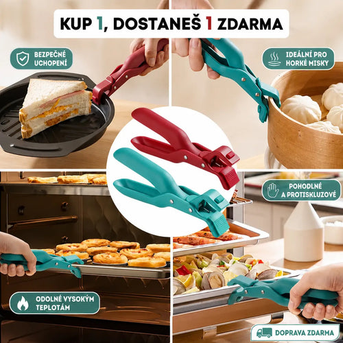 🔥 Vylepšená verze s protiskluzovým úchopem a vysokou tepelnou odolností | KUP 1, DOSTANEŠ 1 ZDARMA
