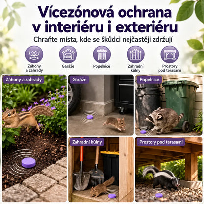 Natural Scented Pest Repellent Pucks – Multi-Pest Protection for Home, Garage & Outdoors