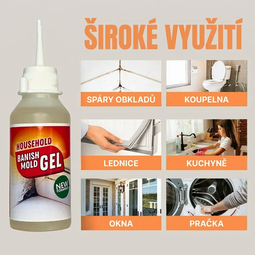 🧼 Gel na odstranění plísní ✨