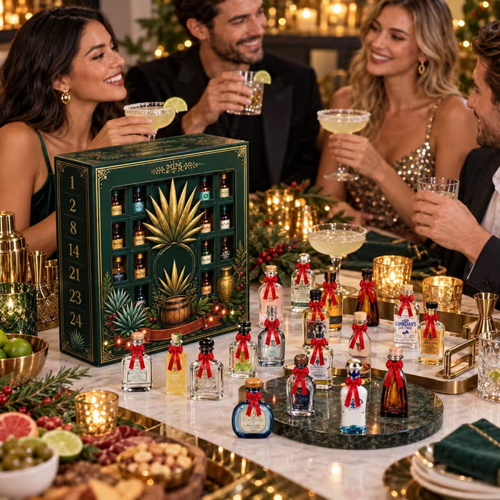 24denní adventní překvapivý box s mini lahvičkami tequily