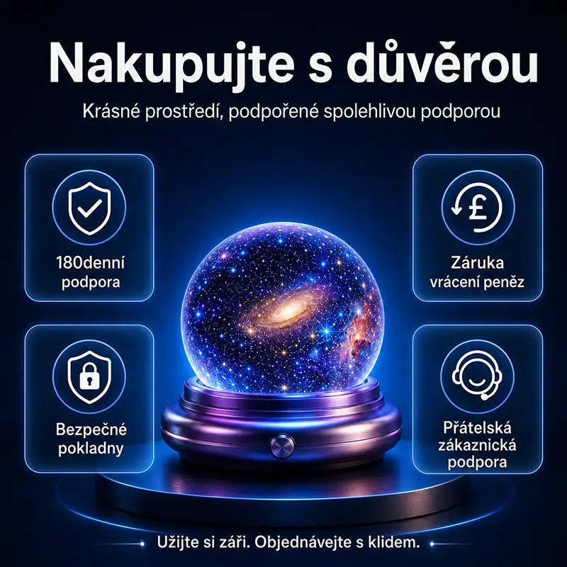 Topacme® 5D Hvězdný Projektor