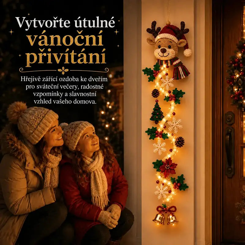 |⏳ Poslední den! Sleva 70 % – 🎄🎅 Svítící vánoční dekorace MerryCascade™ | 6 svátečních motivů ✨