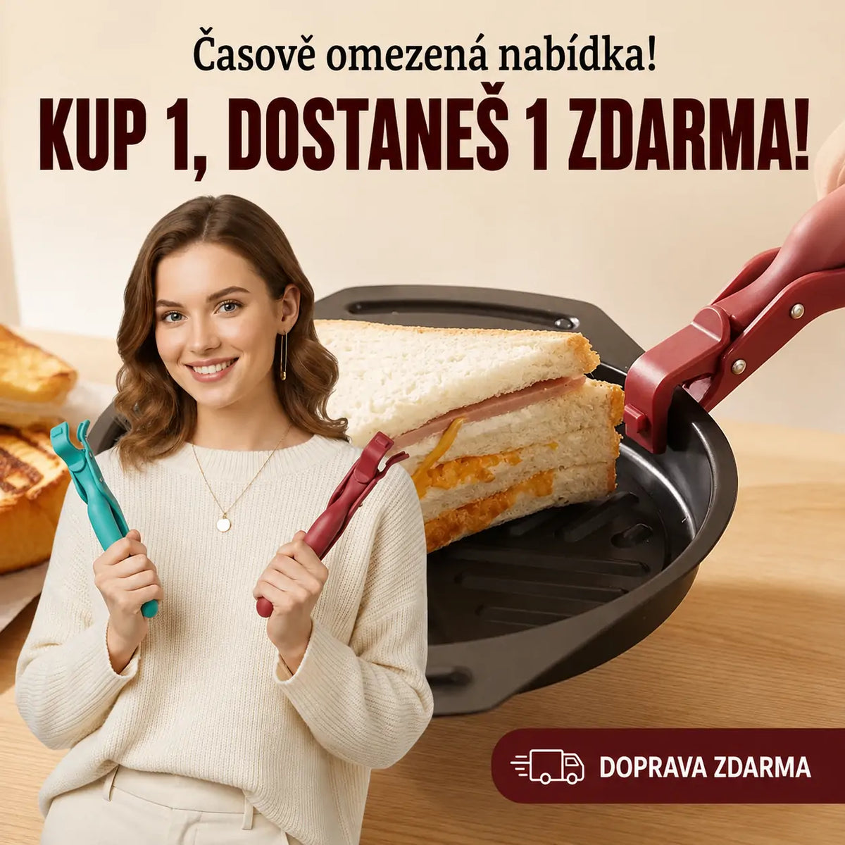 🔥 Vylepšená verze s protiskluzovým úchopem a vysokou tepelnou odolností | KUP 1, DOSTANEŠ 1 ZDARMA